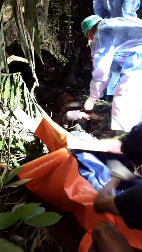 Warga Geger, Ditemukan Diduga Mayat Pria di Kulim Kilometer 12, Duri