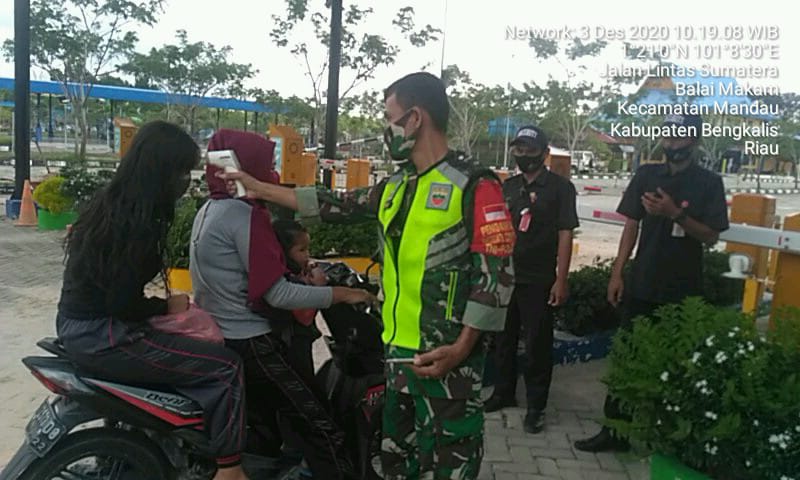 Serka SDG. Barus Himbau Wajib Masker dan Protkes di Waterpark Harationica