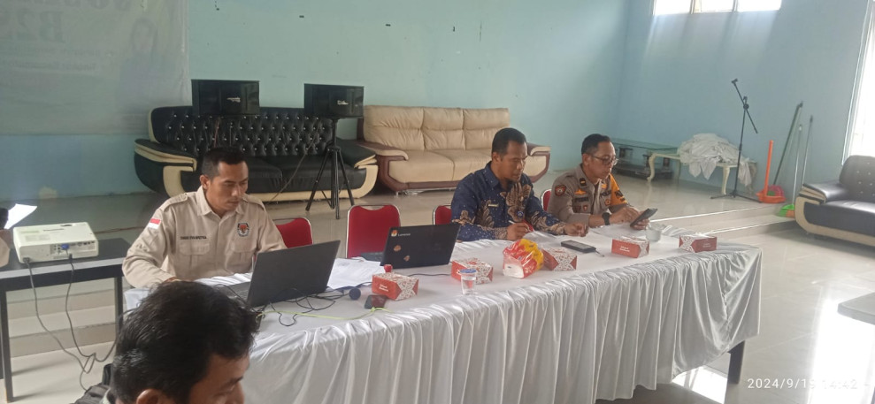 Sosialisasi APK, PPK Dumai Selatan Berikan Pemahaman Kepada 5 PPS Kelurahan