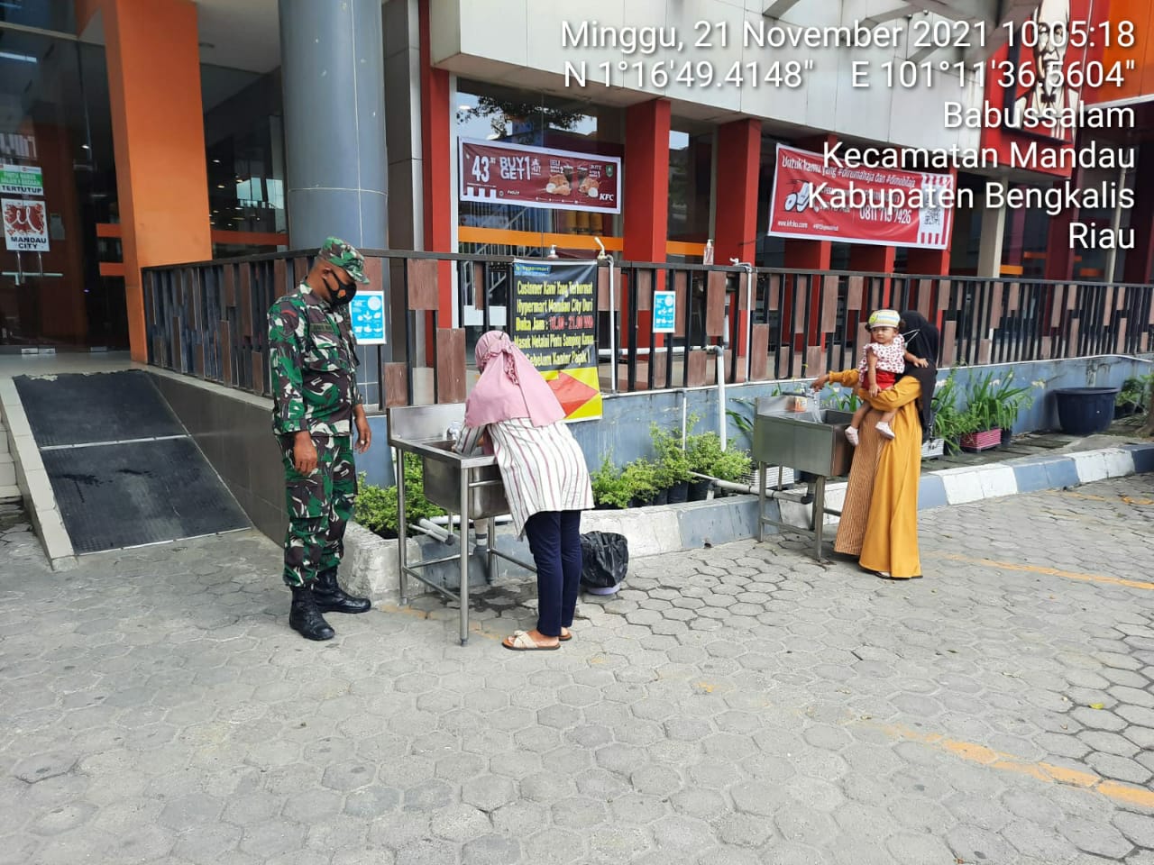Himbau Protkes di Mancy Oleh Serda Ahmad Junaidi dan Kopda Muchsin Khan