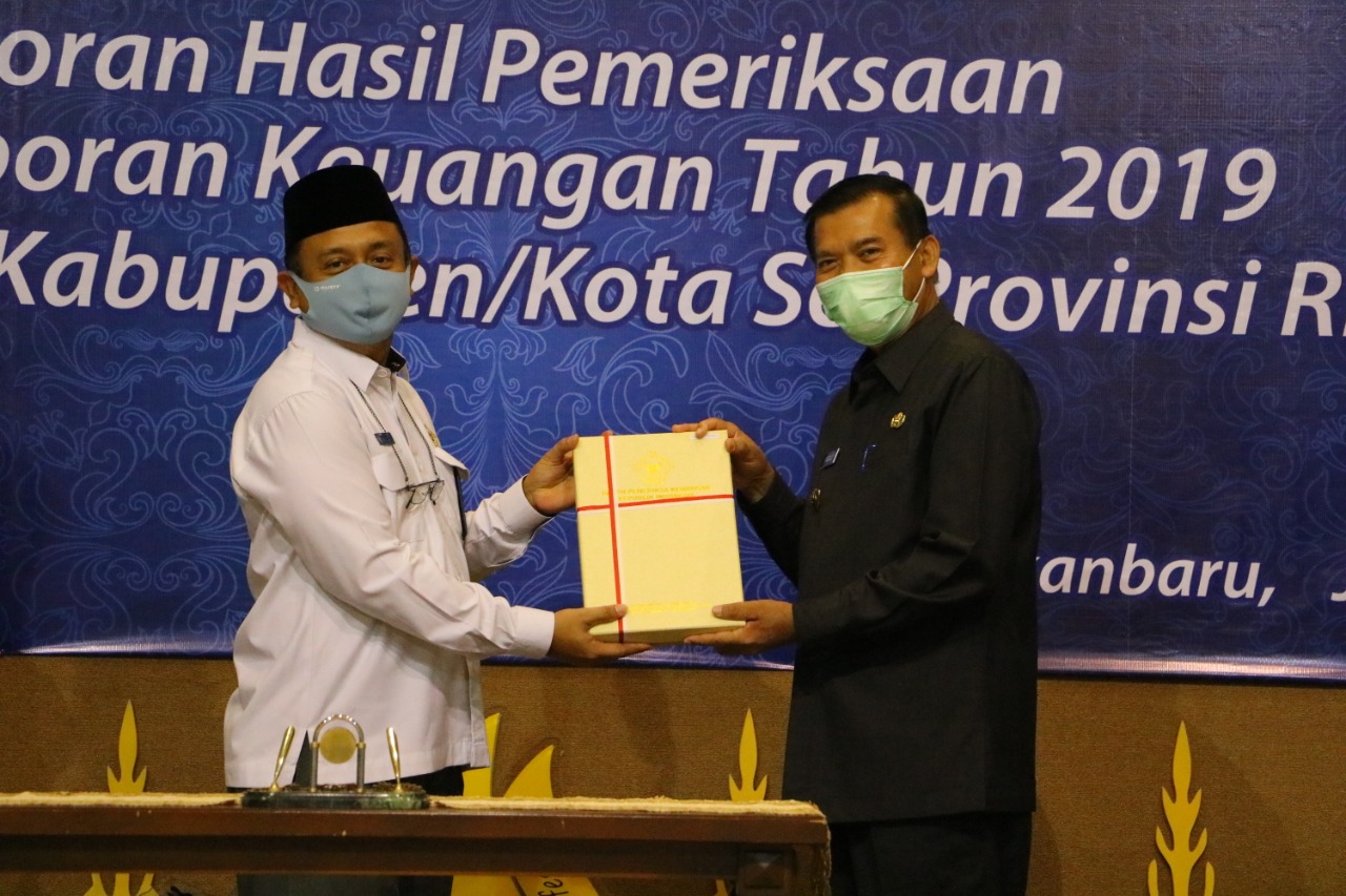 Pekanbaru Kembali Raih WTP dari BPK RI