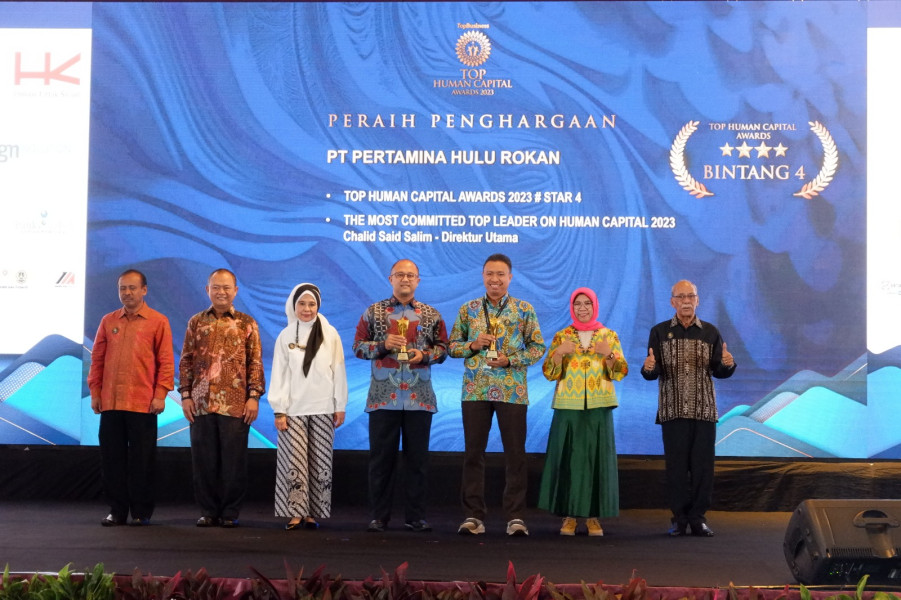 Pertamina Hulu Rokan Raih TOP Human Capital Awards 2023