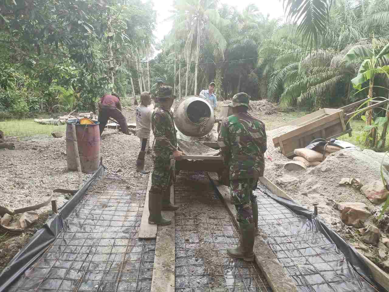 Operasi Bhakti TNI Dalam Kegiatan TMMD Merupakan Lintas Sektoral
