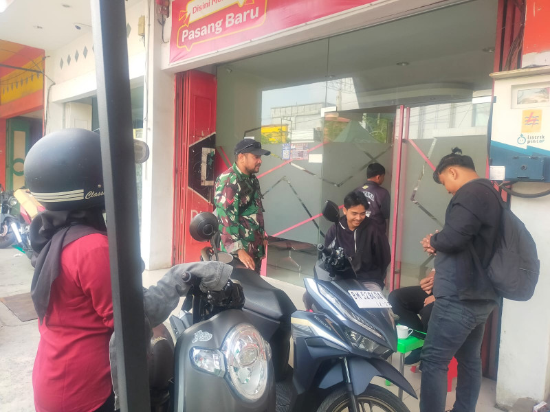 Babinsa Koptu Muchsin Khan Berikan Komsos Pancasila Kepada Masyarakat Kelurahan Babussalam