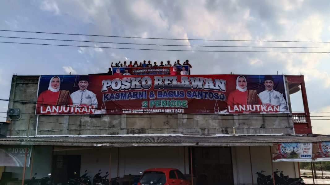 Relawan Sergu Kecamatan Bukit Batu Terbentuk, Siap Menangkan Kasmarni-Bagus Santoso 2 Periode