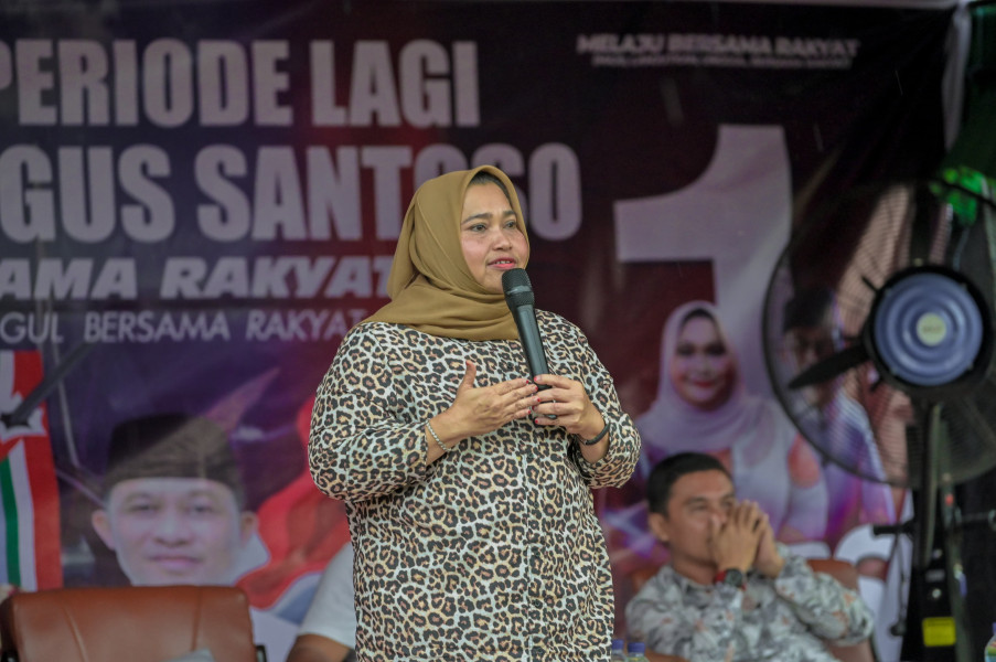 Sempat Diguyur Hujan, Kampanye Dialogis Kasmarni Malah Semakin Marak