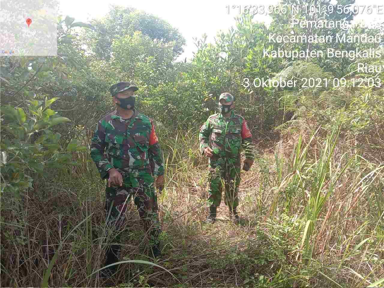 Kelurahan Pematang Pudu Menjadi Target Patroli Hotspot Oleh Babinsa Sertu Agung