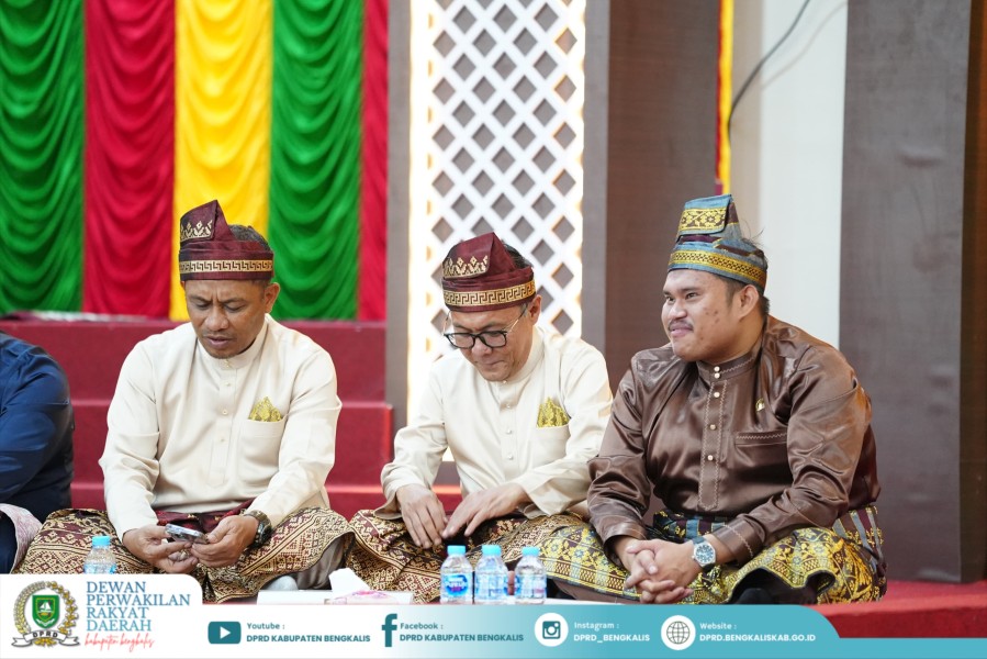 Ketua DPRD Bengkalis Apresiasi Kenduri Adat Hari Jadi ke-514, Perkuat Pelestarian Budaya Melayu
