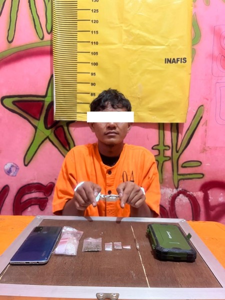 Jalur Rawan Kecamatan Bathin Solapan Disasar Polisi, Pengedar Sabu dan Ganja Berhasil Diringkus