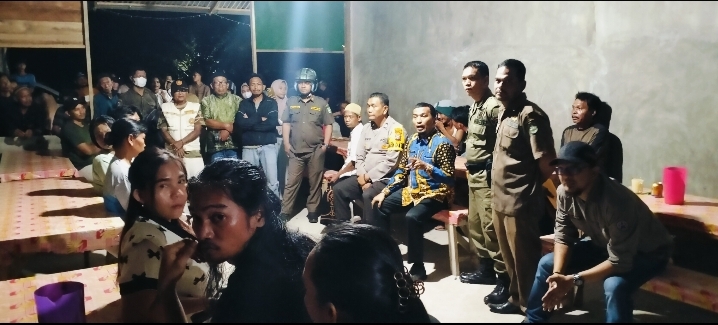 Terima Laporan Masyarakat, Camat Pinggir Turunkan Pasukan Gelar Razia Cafe di Titian Antui