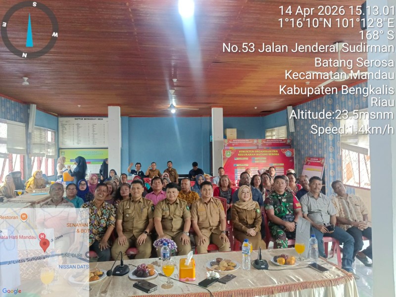 Pisah Sambut Lurah Batang Serosa, Terima Kasih Pengabdiannya