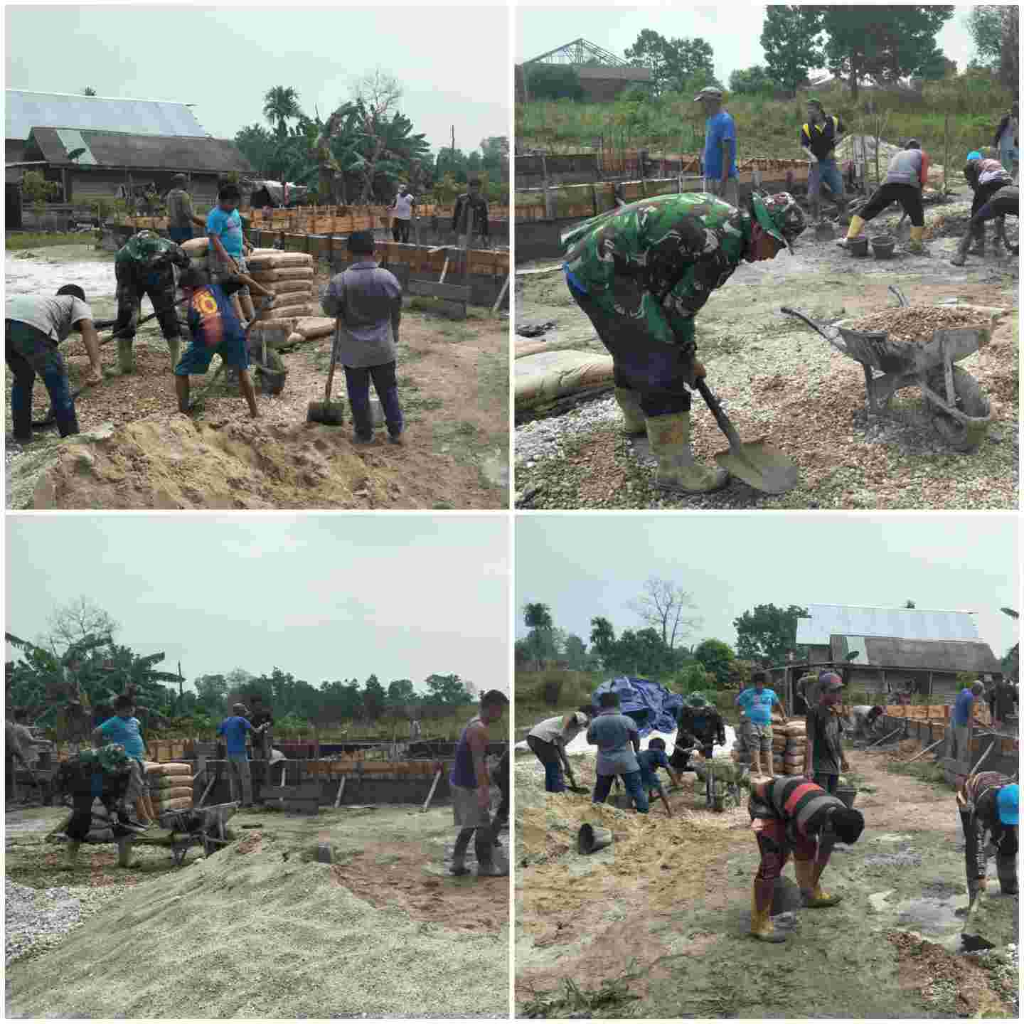 Koptu Heriyadi Laksanakan Komsos Goro Bersama Masyarakat Desa Simpang Padang