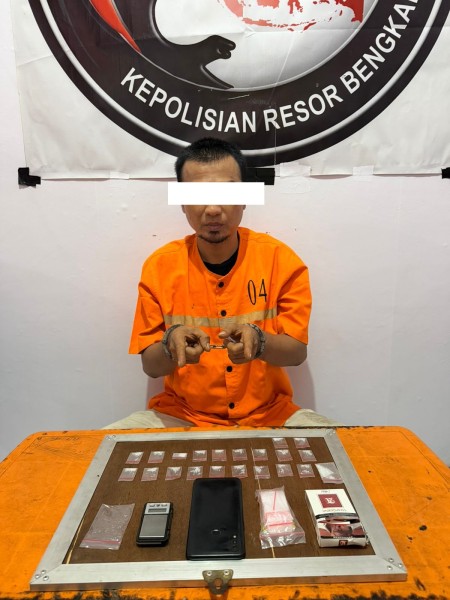 Pengedar Sabu Dibekuk di Gg. Wartel Duri Barat, Polisi Amankan 5,07 Gram Barang Bukti