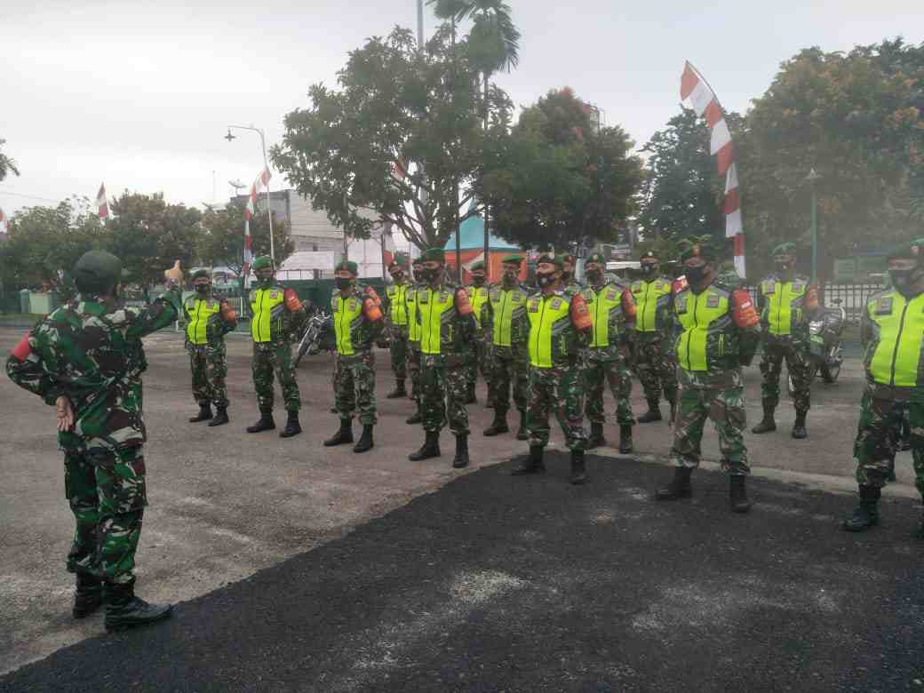 Danramil 04/Mandau Perintahkan Babinsa Patroli Wilayah Binaan