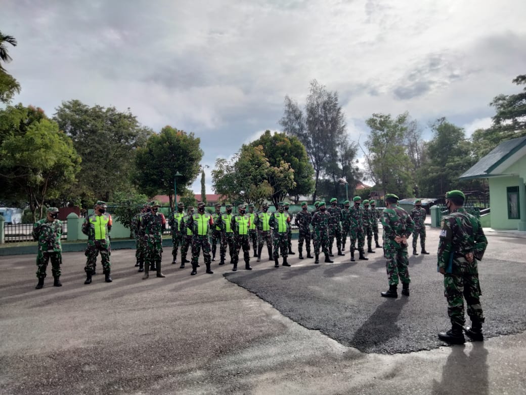 Melanjutkan Intruksi Dandim 0303/Bengkalis, Danramil 04/Mandau Beri Penekanan Kepada Babinsa