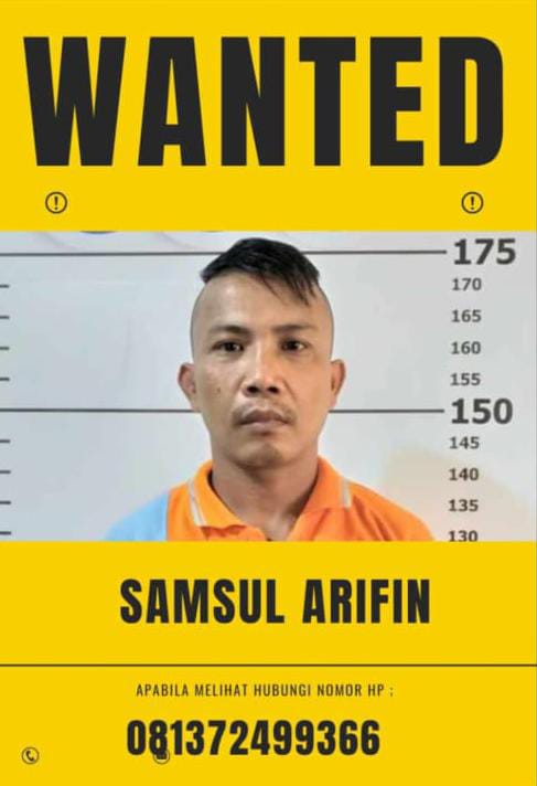 Napi Lapas Bengkalis Kabur, Identitas Napi Sudah Disebarkan