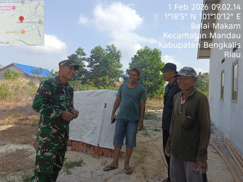 Babinsa Sertu Awaluddin Berikan Penyuluhan Pancasila Kepada Warga Desa Simpang Padang