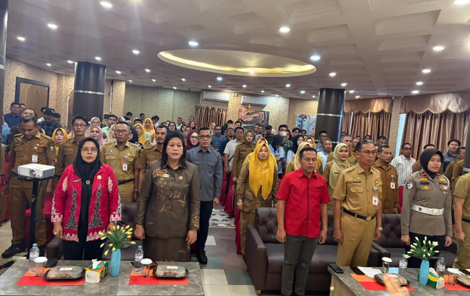 Bupati Bengkalis Buka Sosialisasi Keputusan Gubri Tentang Pembebasan Pengurangan Pokok Pajak