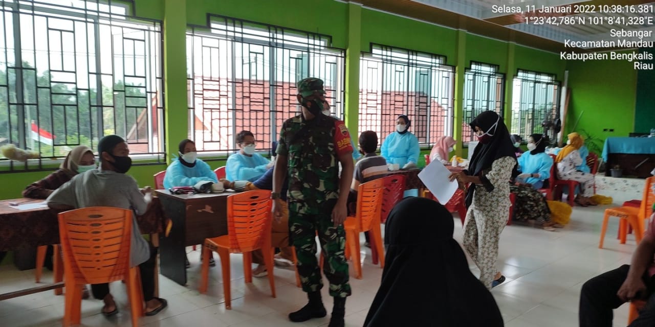 Serda Awaluddin Tinjau Pelaksaan Vaksinasi di Desa Boncah Mahang