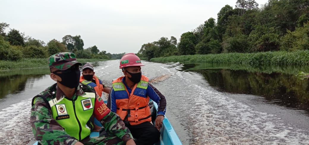 Serda M. Firki Bersama RPK Arara Abadi Laksanakan Patroli Karhutla di Desa Melibur