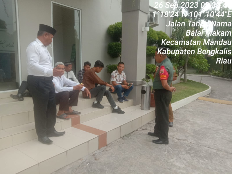 Kopda S. Nasution Berikan Komsos Kepada Masyarakat Balai Makam