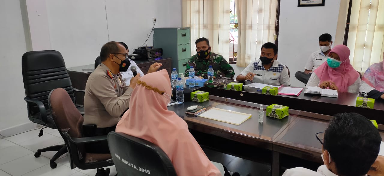 Hadiri Rapat Rencana Vaksinasi di Mandau, Danramil 04/Mandau Terus Berkordinasi