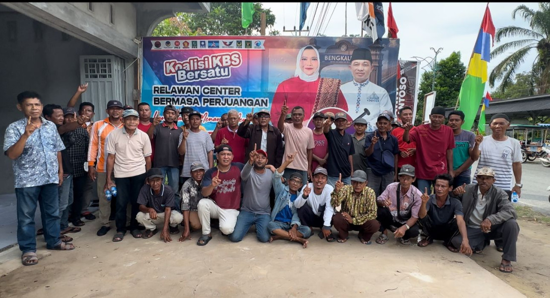 Komunitas Becak Motor dan Ojek Bersatu Dukung KBS, Tengku Syahril: Energi Relawan BP