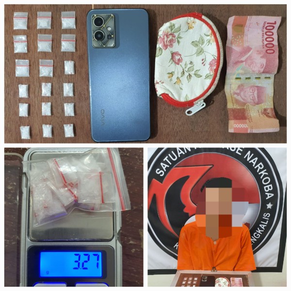 Diduga Jadi Bandar, Pria Berumur Setengah Abad Berhasil Diringkus Polres Bengkalis