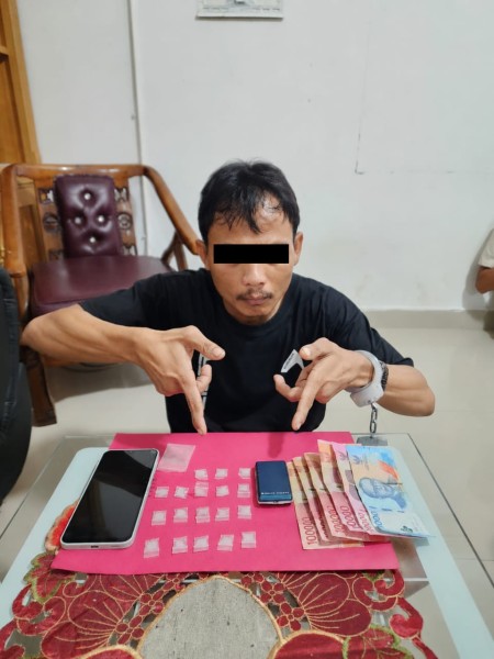 Edarkan Sabu di Simpang Puncak, WYD alias UDN Meringkuk Dalam Penjara