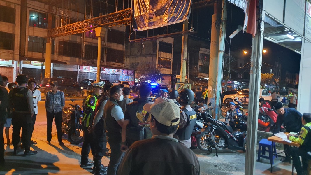 Razia Balap Liar di Duri, Belasan Ranmor Knalpot Brong Diamankan