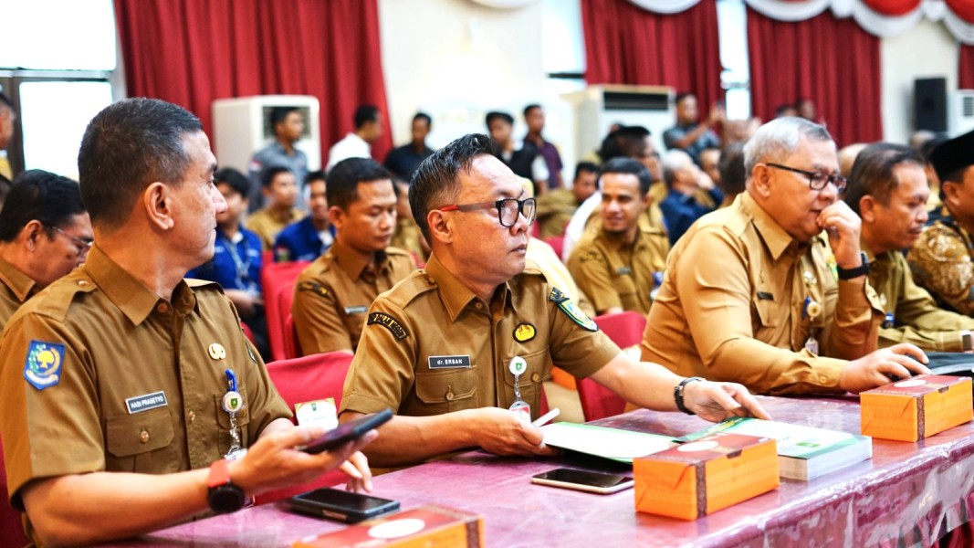 Bupati Kasmarni Ikuti Musrenbang RPJMD Provinsi Riau 2025-2029.