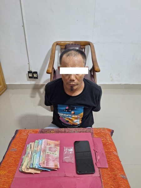 Ungkap Sabu di Nusantara 1 Duri, AKH Berhasil diamankan Opsnal Polsek Mandau