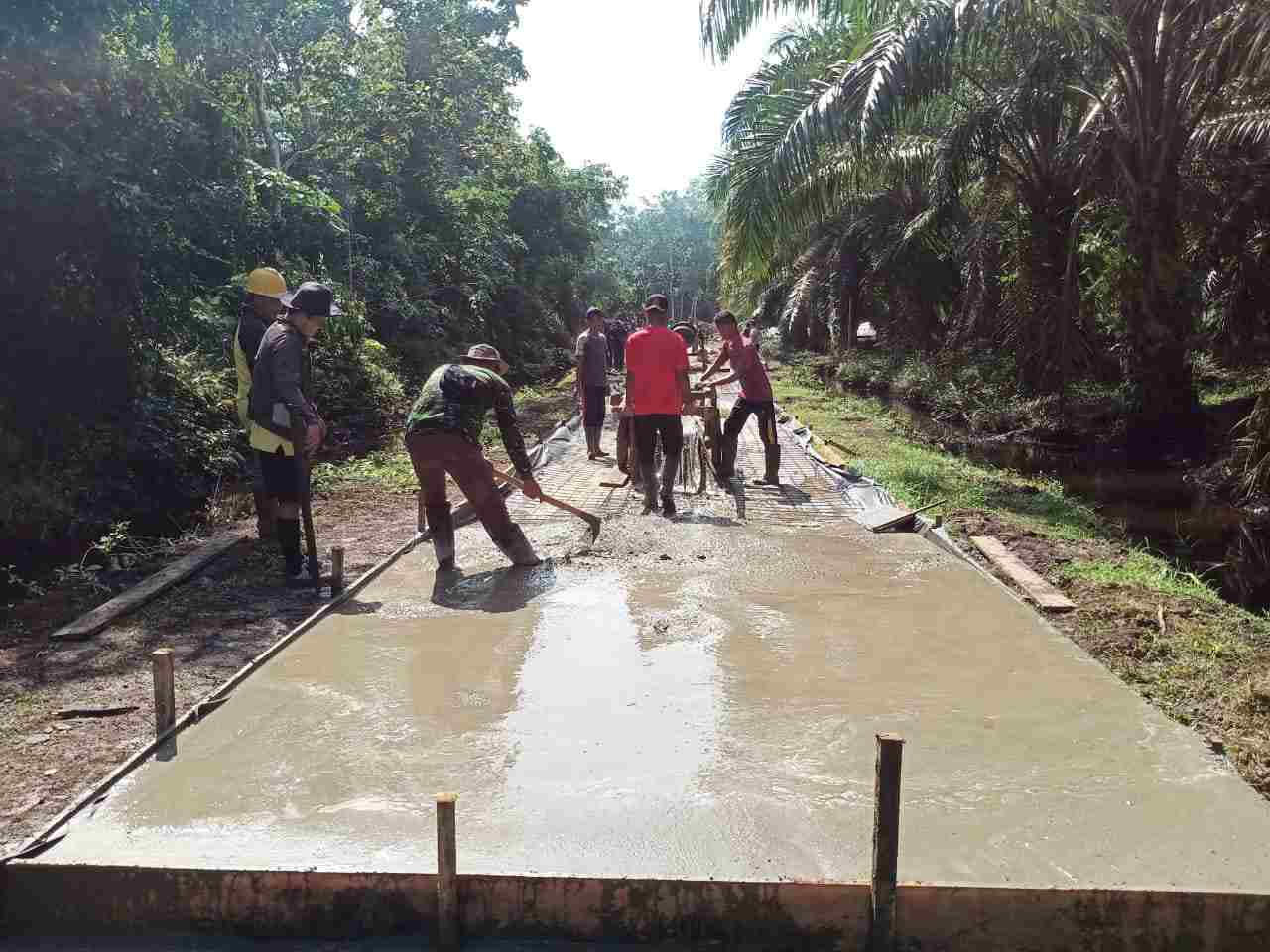 Semenisasi Gang Ekonomi Desa Temiang Sudah 60 Persen