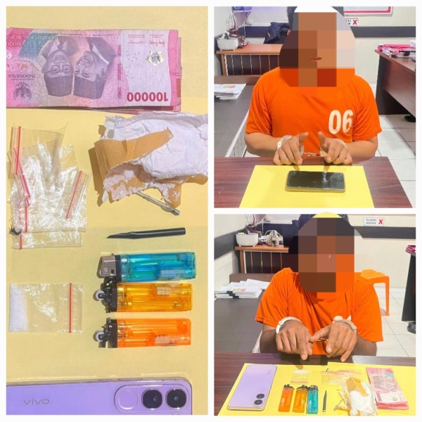 Dikembangkan, Polsek Bukit Batu Amankan Warga Kota Dumai, Diduga Mengaku Sebagai Pemasok