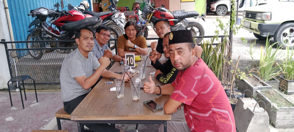 Jelang Pengukuhan, Tameng Adat Mandau dan Batsol Duduk Bersama Dengan Panglimo Hulubalang