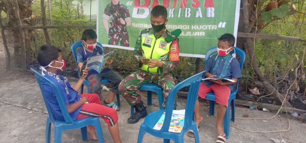 Program 'Berkibar' Terus Berjalan Kepada Siswa, Sertu S. Handoko Hadir Langsung