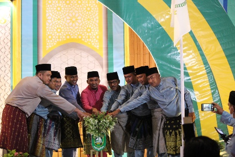 MTQ Ke 14 Tingkat Desa Muara Basung Resmi Di Buka, Meriah Ibarat MTQ Tingkat Kecamatan