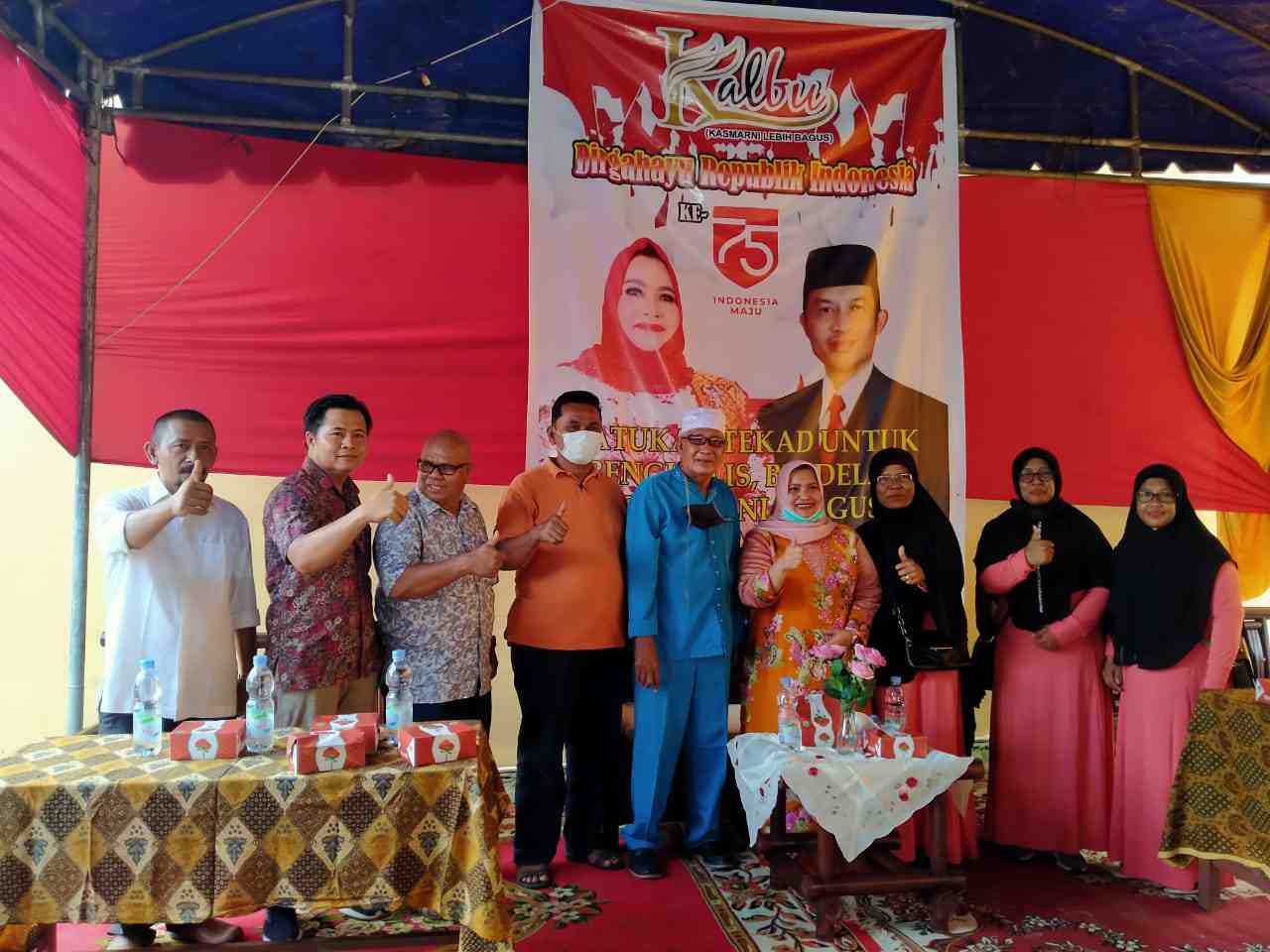 Silaturahmi Bersama Warga BTN Rokan Permai, Kasmarni Berpesan Tetap Jaga Silaturahmi