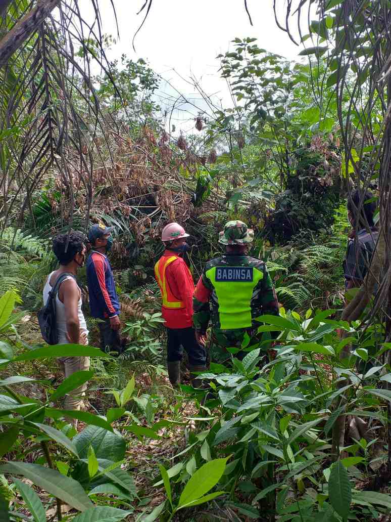 Kembali Diawasi, Lokasi Rawan Karlahut Terus Dipantau Anggota Babinsa