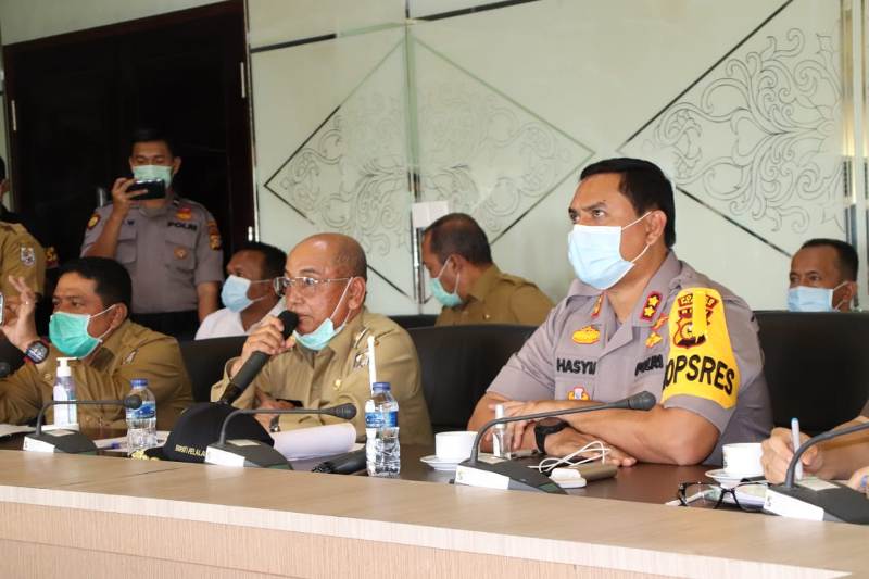 Pemkab Pelalawan Sikapi Serius Penanganan Covid-19