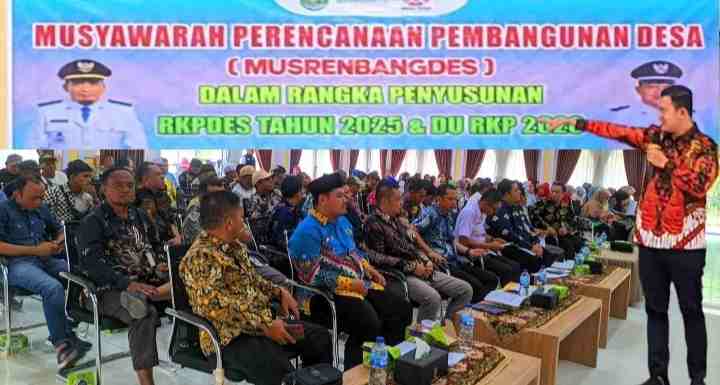 Musrenbang Desa Muara Basung, Kades Akhyar, 'Peran Masyarakat Sangat Mendukung Kemajuan Desa'