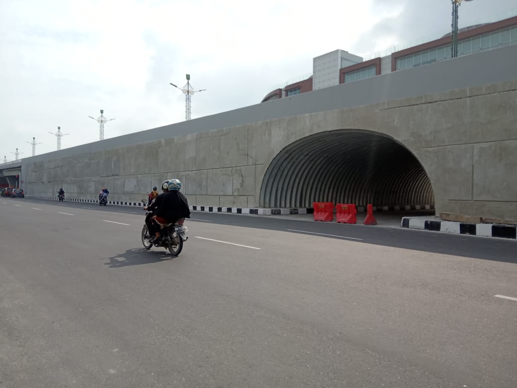 Terowongan Flyover SKA Akan Difungsikan Untuk Pejalan Kaki