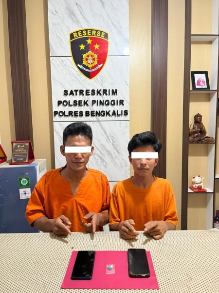 Peredaran Pil Ekstasi di Balai Raja Terbongkar, Dua Pelaku Diciduk hingga KTV Mandau