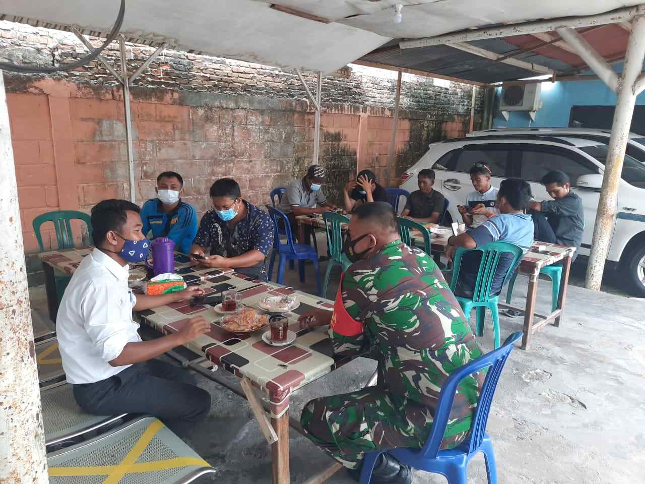Serda A. Junaidi Sosialisasi Karhutla di Desa Buluh Apo