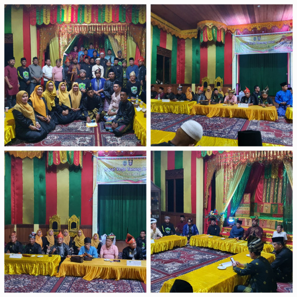 Tameng Adat LAMR Kabupaten Bengkalis, Gelar Rapat Kerja Bersama 5 Tameng Kecamatan