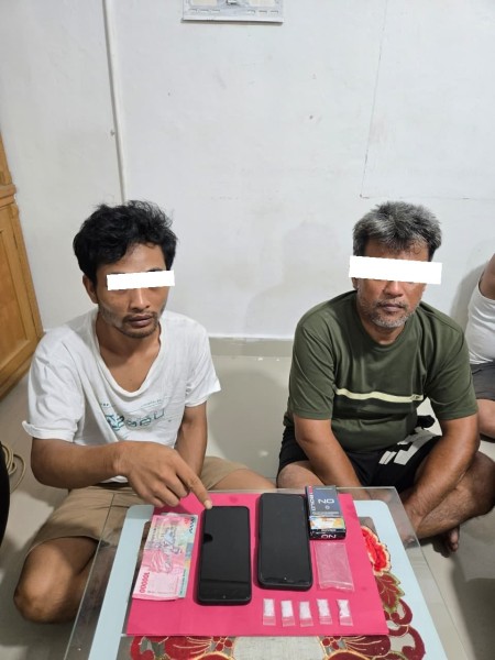 Simpan Sabu Dalam Kotak Rokok On Bold, 2 Pria Meringkuk Dalam Sel