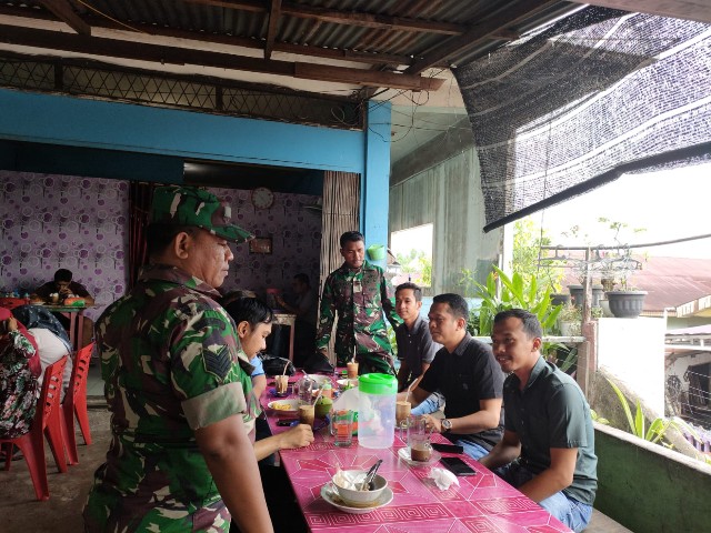 Serma Agusliadi, Serka Ristiyo dan Praka Alif Himbau Protkes di Jalan Hang Tuah Duri