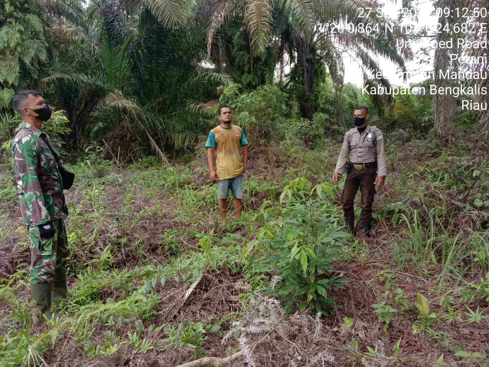Desa Petani hingga Desa Air Kulim Menjadi Target Patroli Hotspot Oleh Babinsa Sertu Handoko