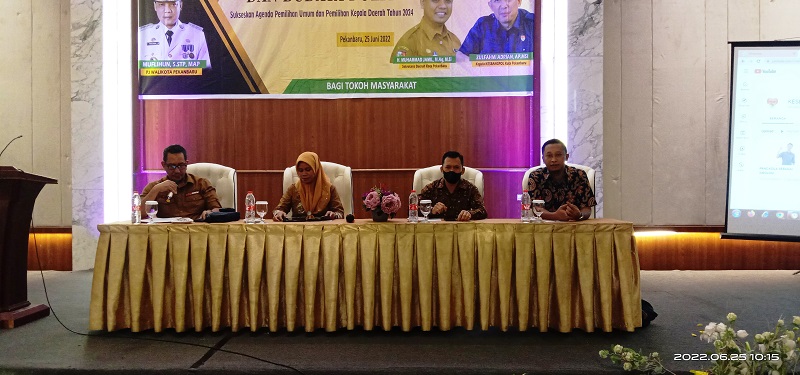 Hari Kedua, Sosialisasi Pendidikan Politik Menuju Pemilu 2024 Libatkan Tokoh Masyarakat