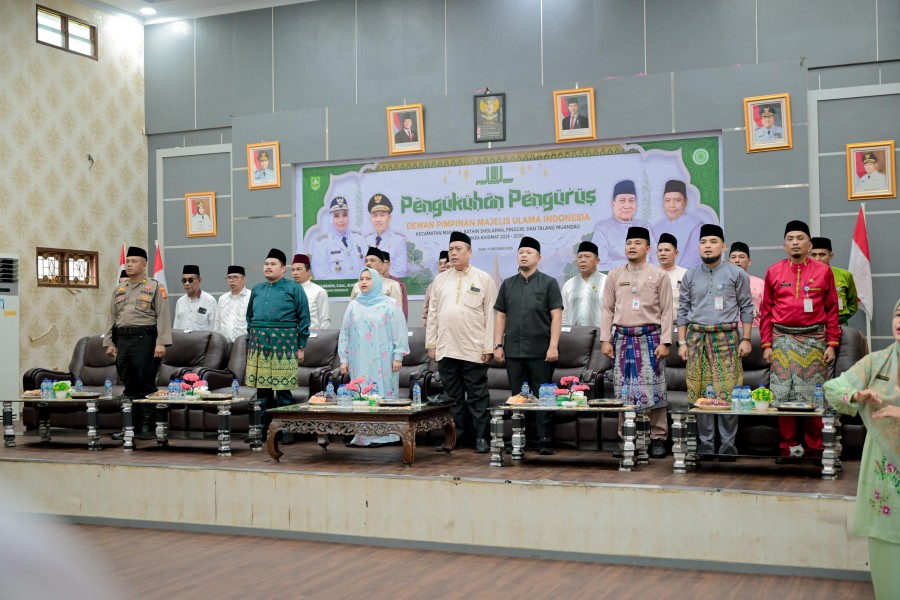 Pelantikan MUI Empat Kecamatan, Bupati Ajak Ulama dan Umara Bersinergi Jaga Marwah Negeri